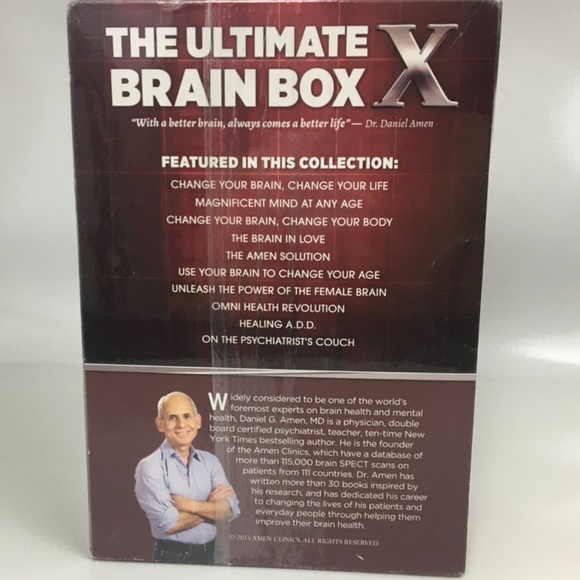 The Ultimate BrainBox X Dr Daniel Amen NWT - Picture 3 of 6